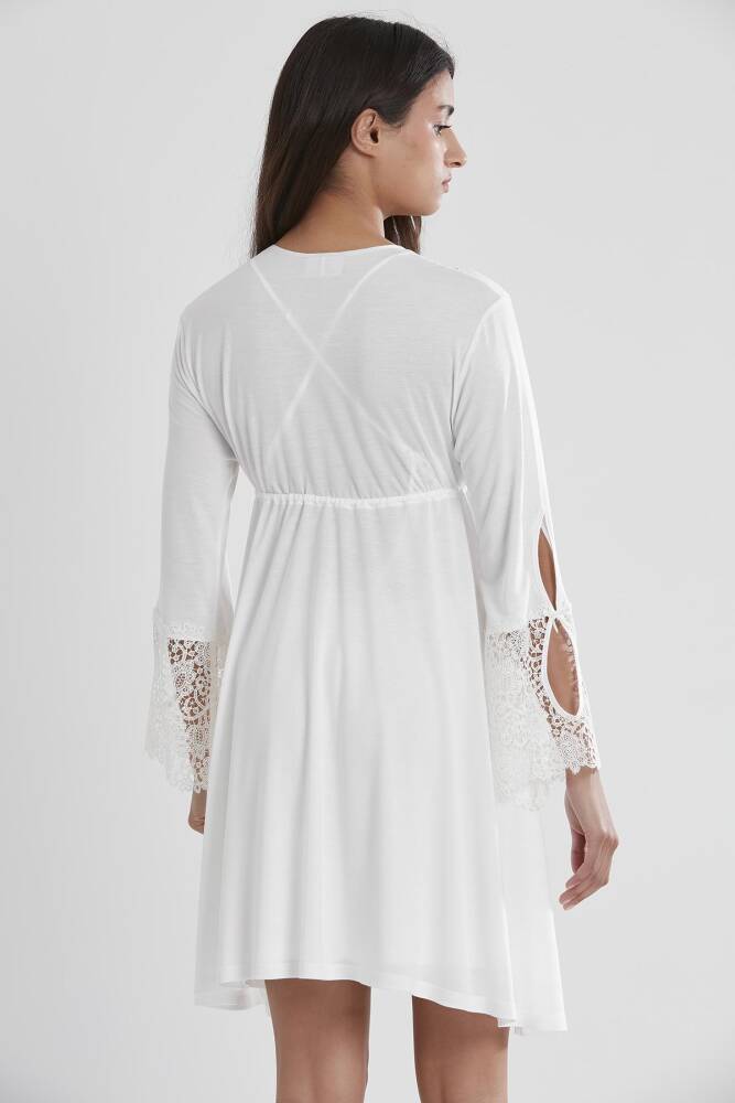 Penye Altılı Gelin Çeyiz Seti - 5625 Ekru | Pierre Cardin Night Wear