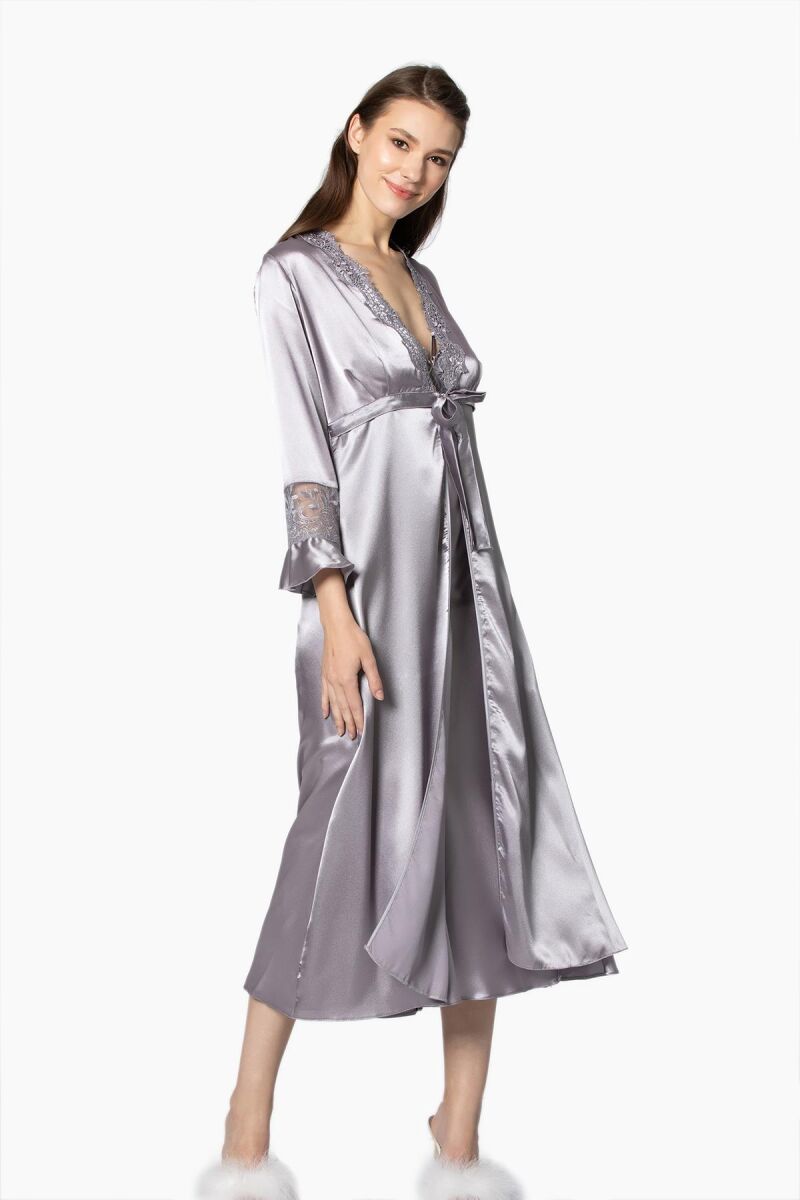 Saten Altılı Gelin Çeyiz Seti - 6025 Royal