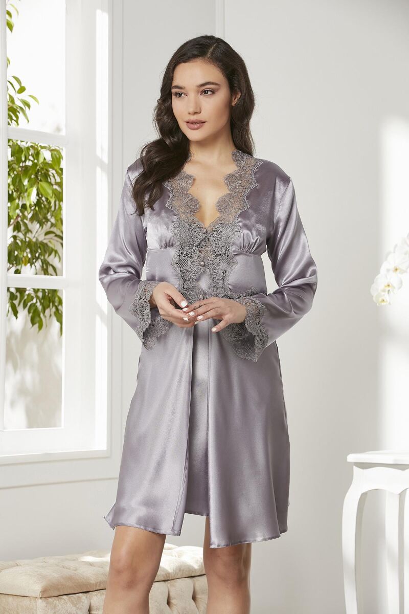 Saten Altılı Gelin Çeyiz Seti - 6335 Royal
